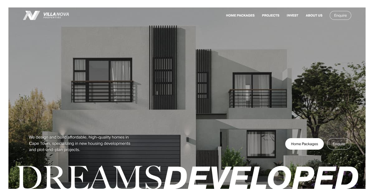 Villa-Nova Properties case study